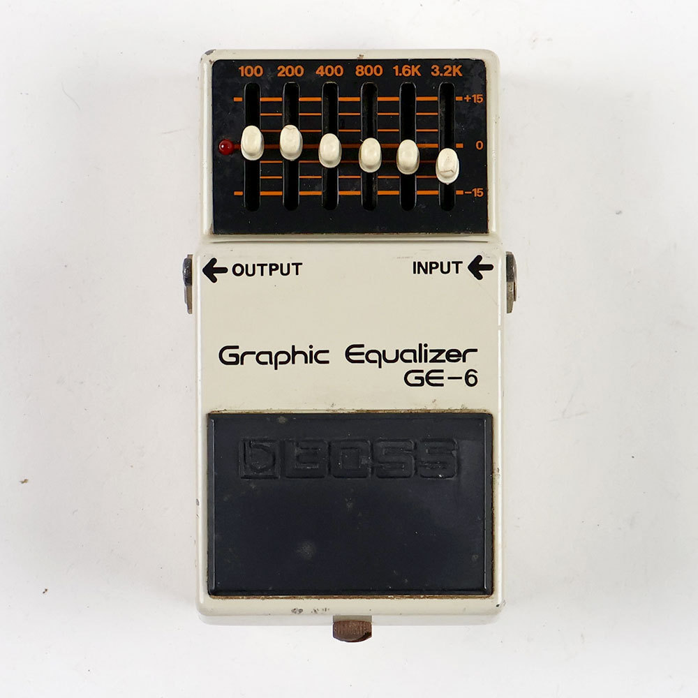 BOSS 【中古】イコライザー エフェクター BOSS GE-6 Graphic Equalizer