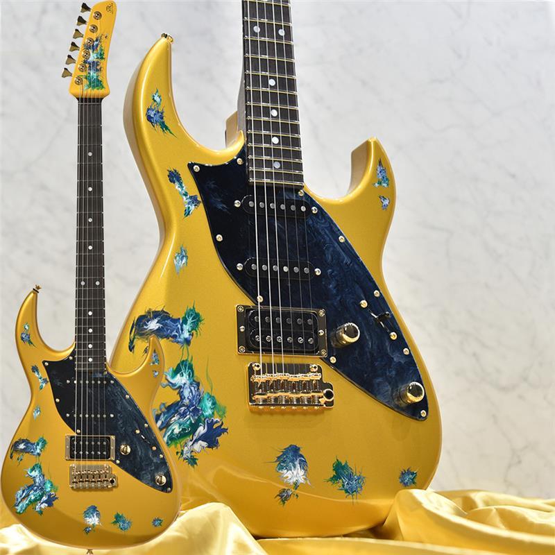 Shijie STE SSH　メタリックゴールド　ハイエンドストラトモデル STR GUITARS 【5月下旬以降入荷予定】 JTG Design SSH ALD (GOLD-FLD