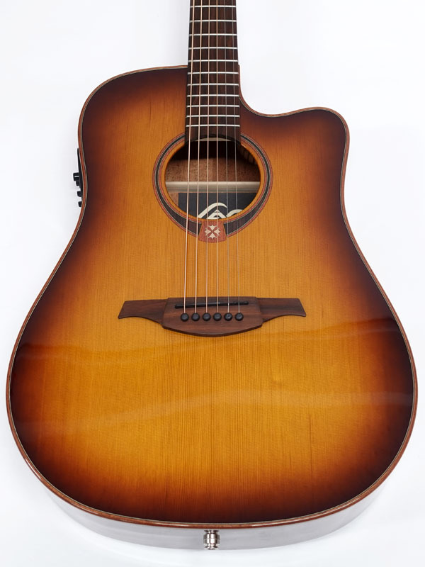 【美品】LAG GUITARS T118DCE-BRS アコースティックギター LAG GUITARS T118DCE-BRS エレクトリックアコースティックギター