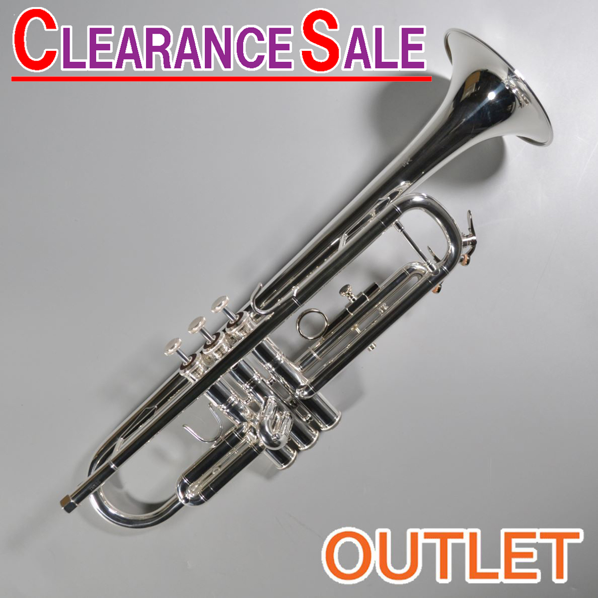 Bach TR600SP シルバープレート仕上げ B♭ トランペット（B級特価/送料