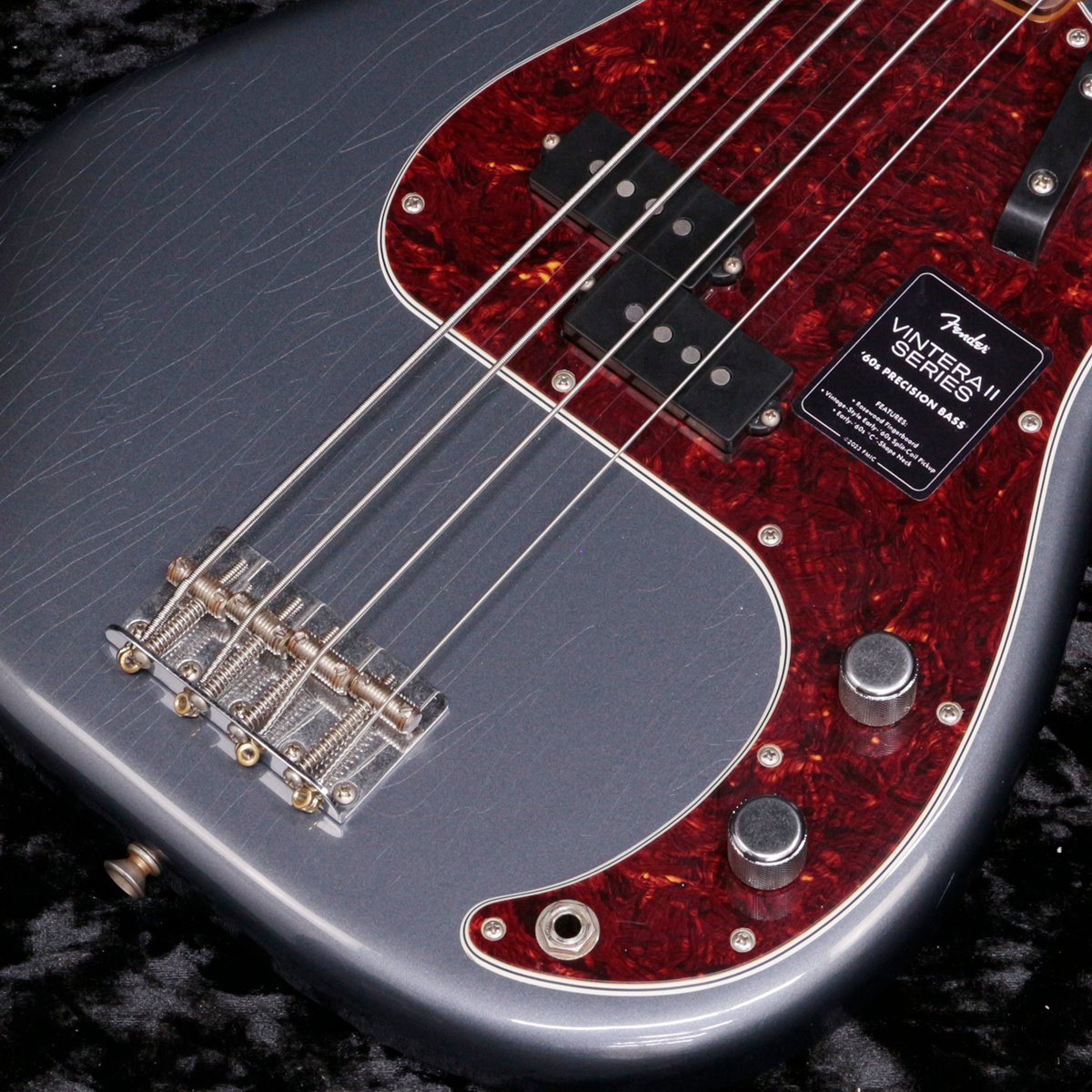 Fender Vintera II Road Worn '60s Precision Bass Rosewood Charcoal