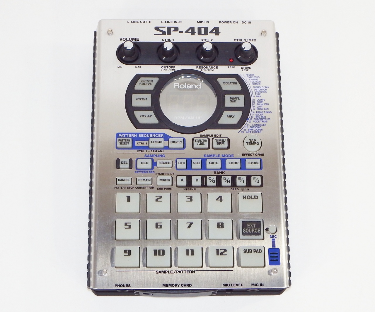 Roland ROLAND ローランド SP-404 Sampler ポータブルパワーサンプラー