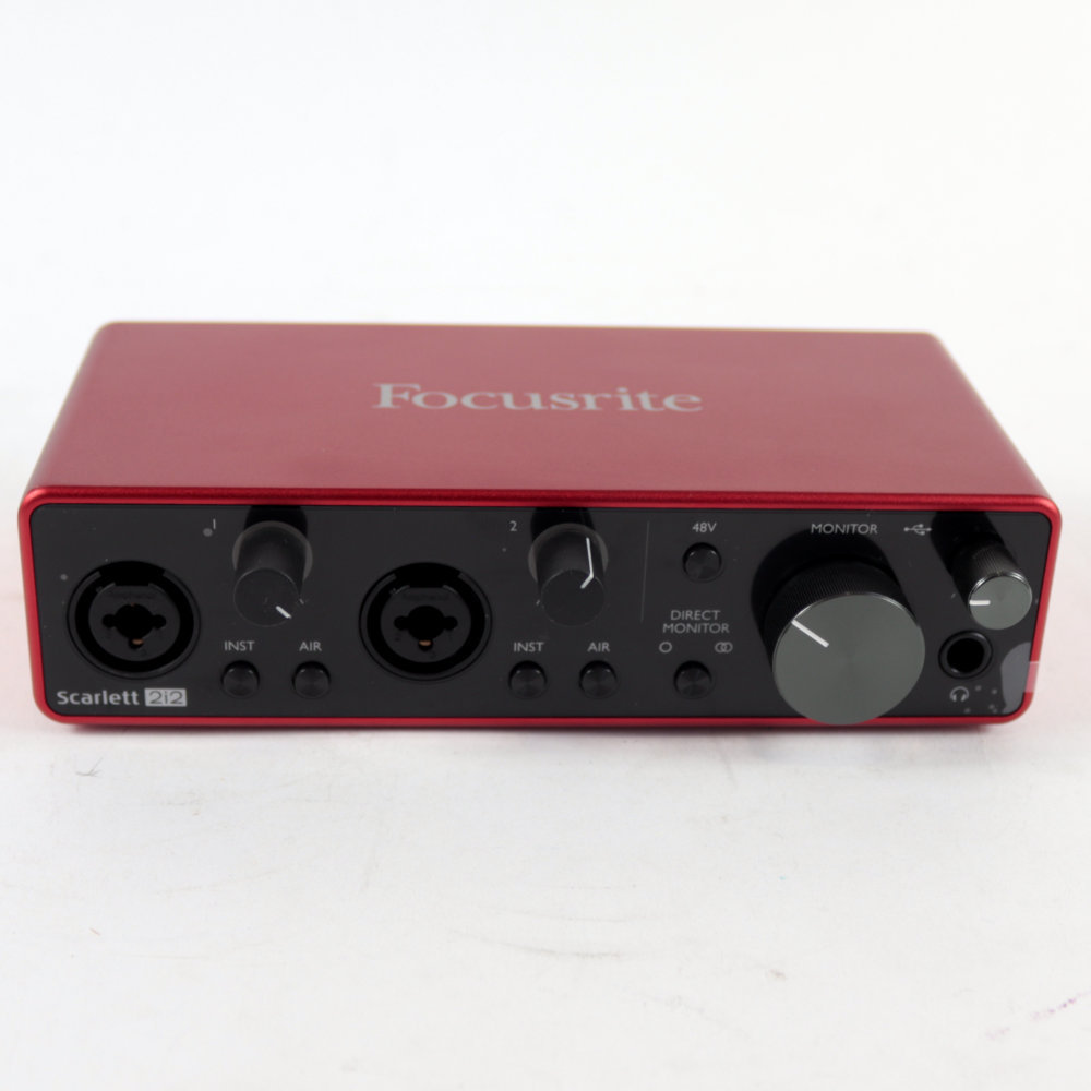 Focusrite 【中古】 Focusrite Scarlett 2i2 3rd Gen オーディオインターフェイス フォーカスライト 第3 世代（中古/送料無料）【楽器検索デジマート】