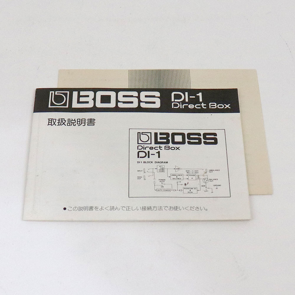 中古　BossDVDBOX BOSS 【中古】 ダイレクトボックス DIボックス BOSS DI-1 Direct