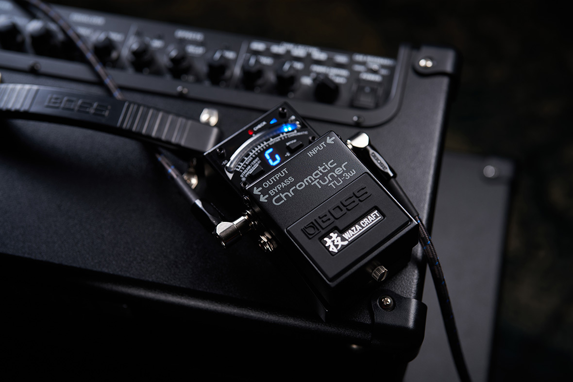 ギター BOSS TU-3w Chromatic Tuner BOSS『TU-3W Chromatic Tuner』ペダル式チューナー 日本製 – Haluna