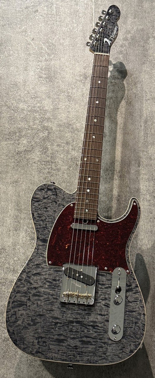 T's Guitars DTL-Classic 22 Trans Black【3.2kgの軽量個体】【極杢