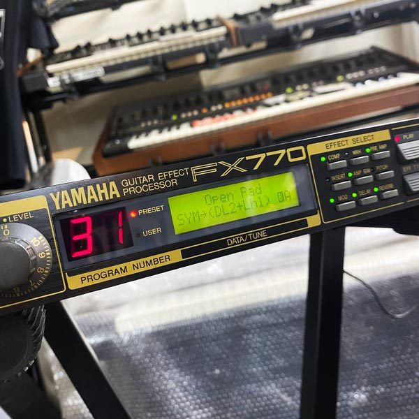 【中古】YAMAHA FX770 GUITAR EFFECT PROCESSOR 中古】YAMAHA FX770 GUITAR EFFECT PROCESSOR Yamaha FX770 Guitar