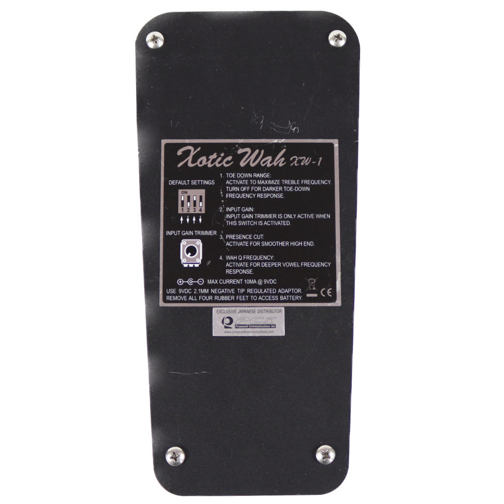 Xotic XW-1 ワウペダル 中古 中古】 ワウペダル Xotic XW-1 WAH : chuya-online チューヤ