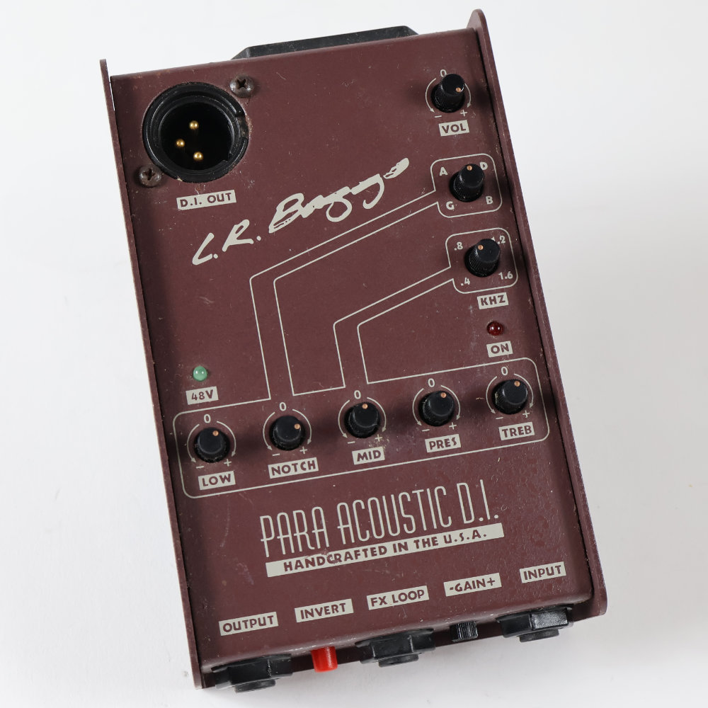 美品 LR Baggs Para Acoustic D.I. 中古 中古・美品】L.R. Baggs Para Acoustic DI アコースティック用DI