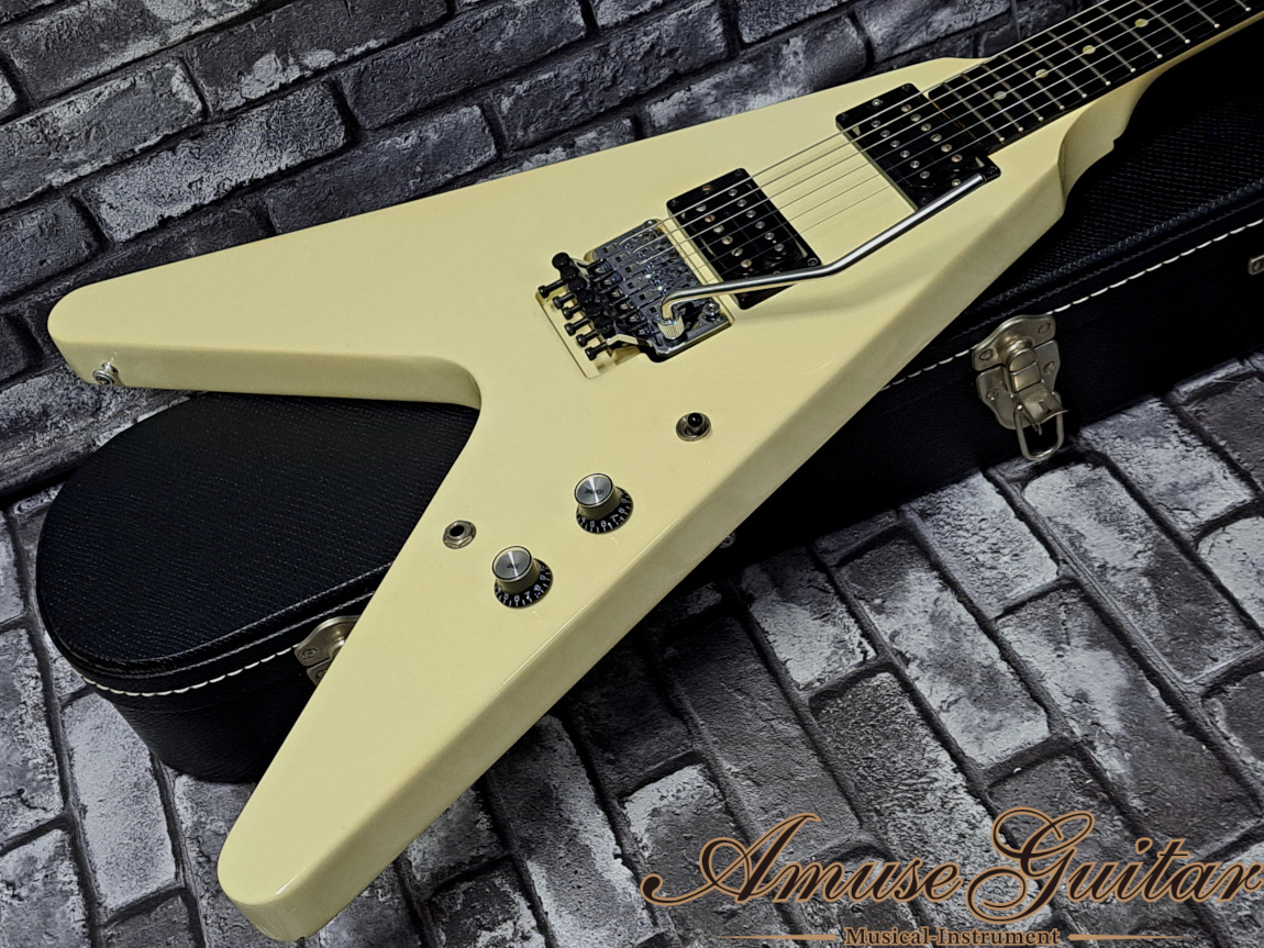 Gibson Flying V Tremolo # White 2011年製【Floyd Rose】w/Original Hard Case  3.29kg（中古）【楽器検索デジマート】