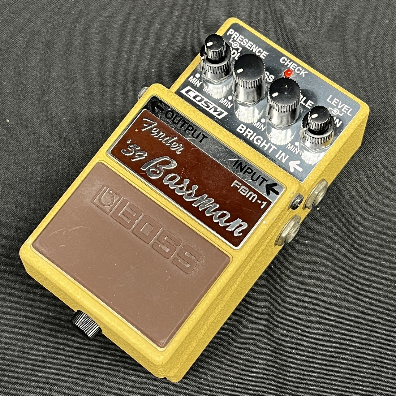 BOSS FBM-1 Fender '59 Bassman ギターエフェクター クランチ系ディストーション・サウンドのFender Bassmanを