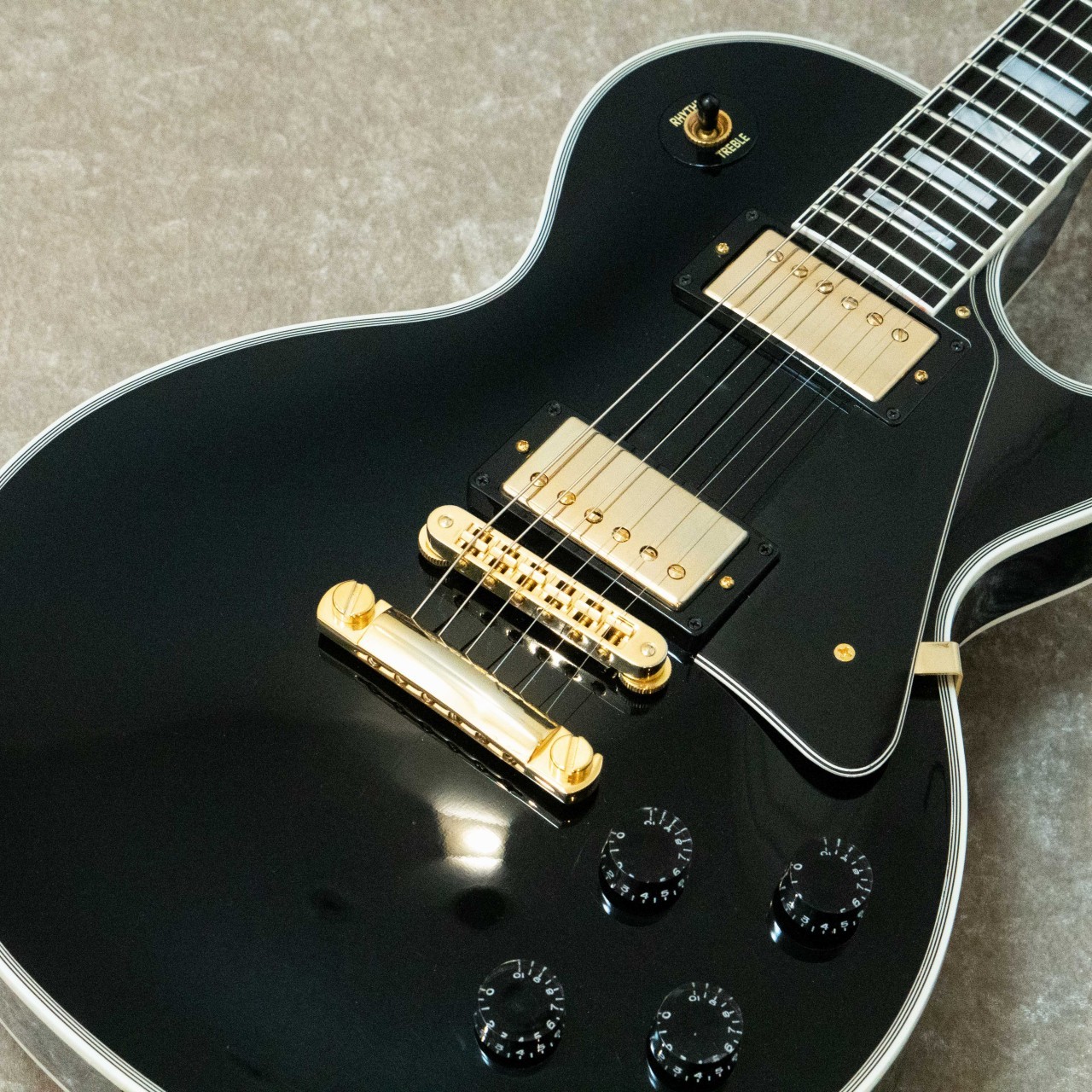 Gibson Custom Shop Les Paul Custom w/ Ebony Fingerboard Gloss 2019 ...