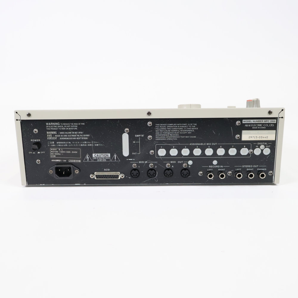 AKAI MPC2000 サンプラー メンテナンス済 USBカスタム◎ 送料込 【公式