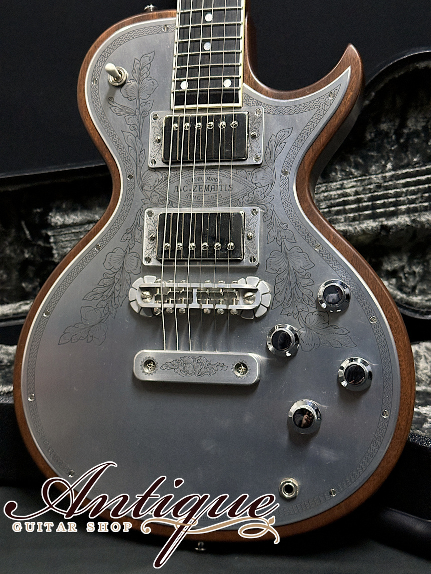 Zemaitis Custom Shop CS24MF Custom 2015 Metal Front w/Leaf