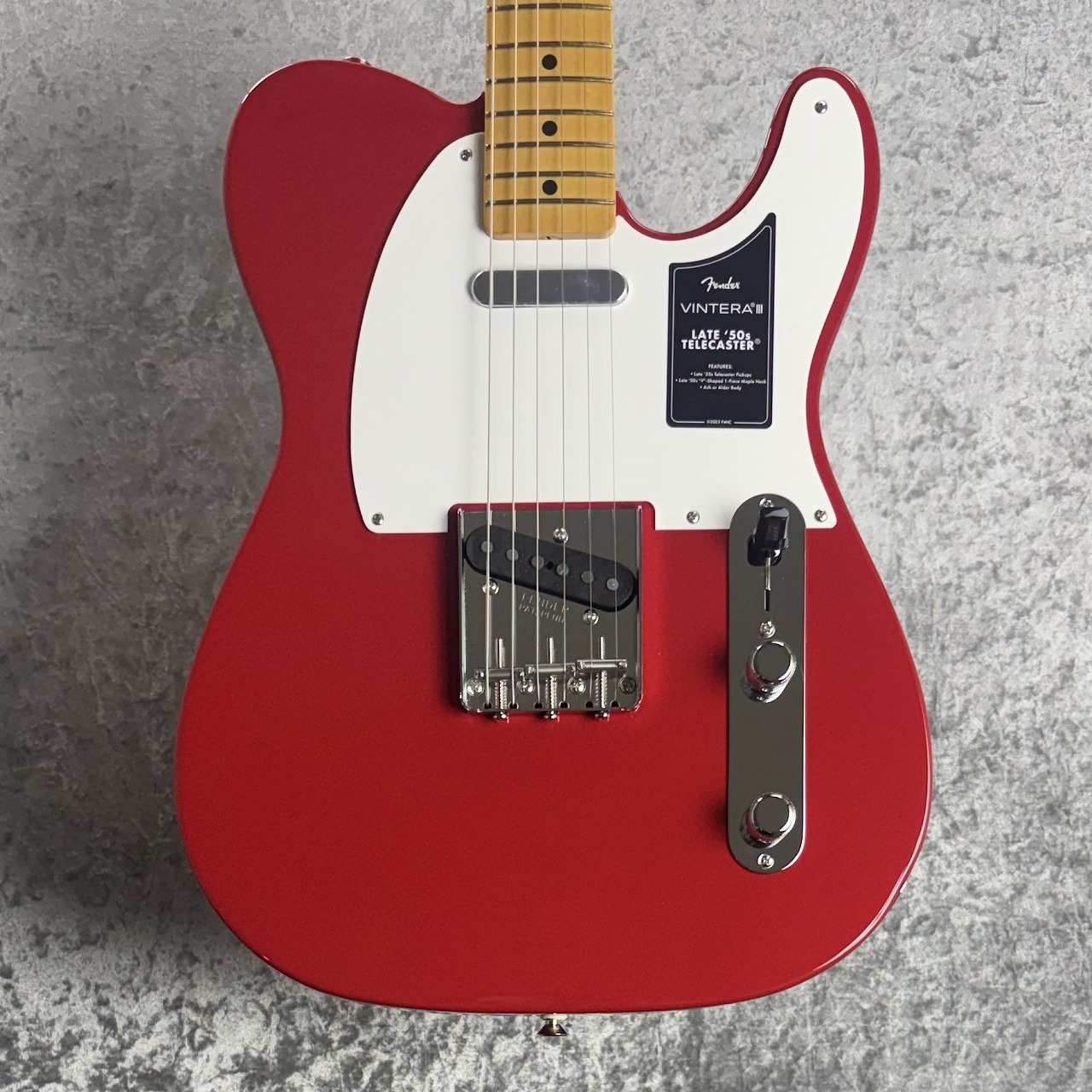 Fender Vintera III Late '50s Telecaster -Dakota Red- #MX26001978