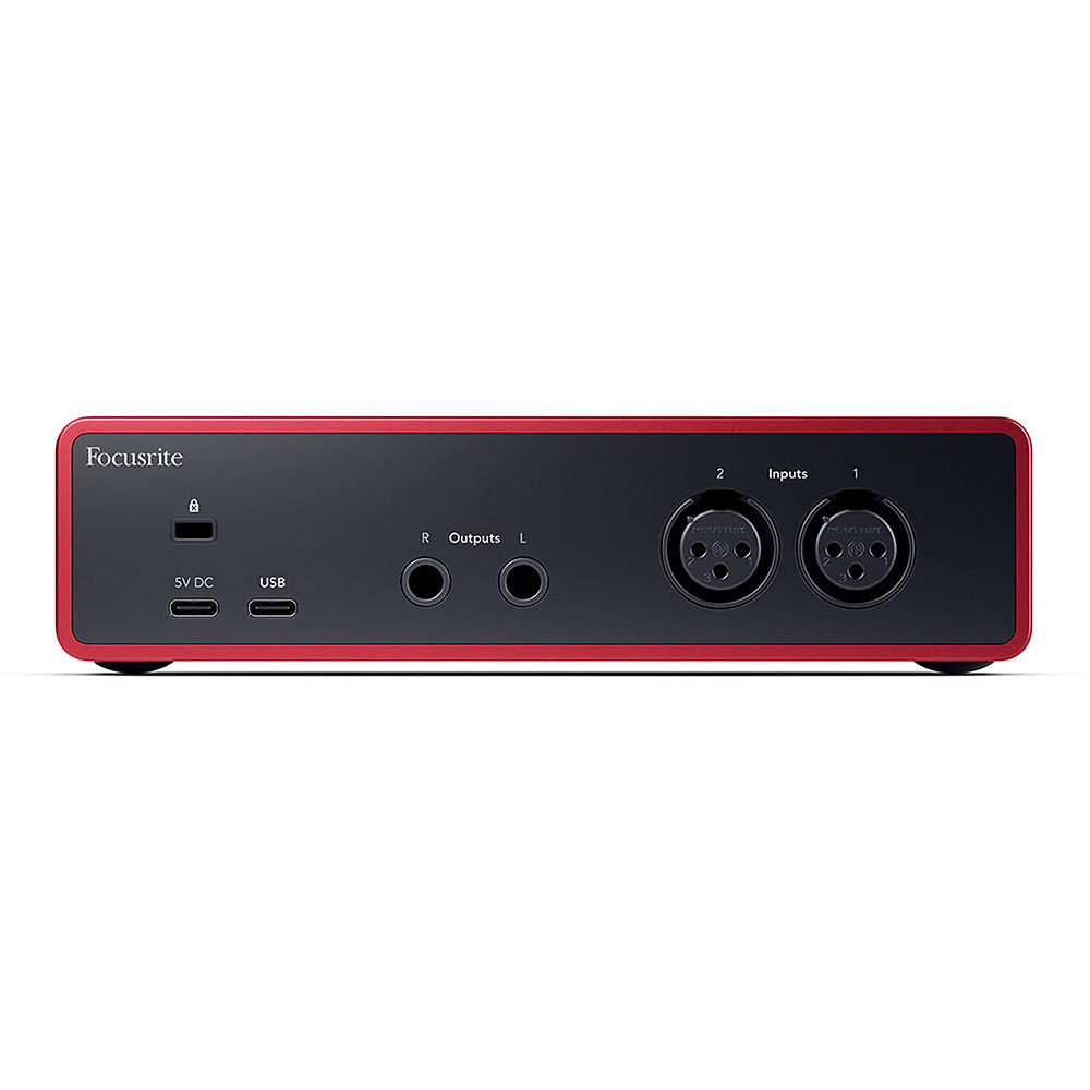 Focusrite Scarlett 2i2 Studio Gen4 【買ってすぐ制作を開始できる