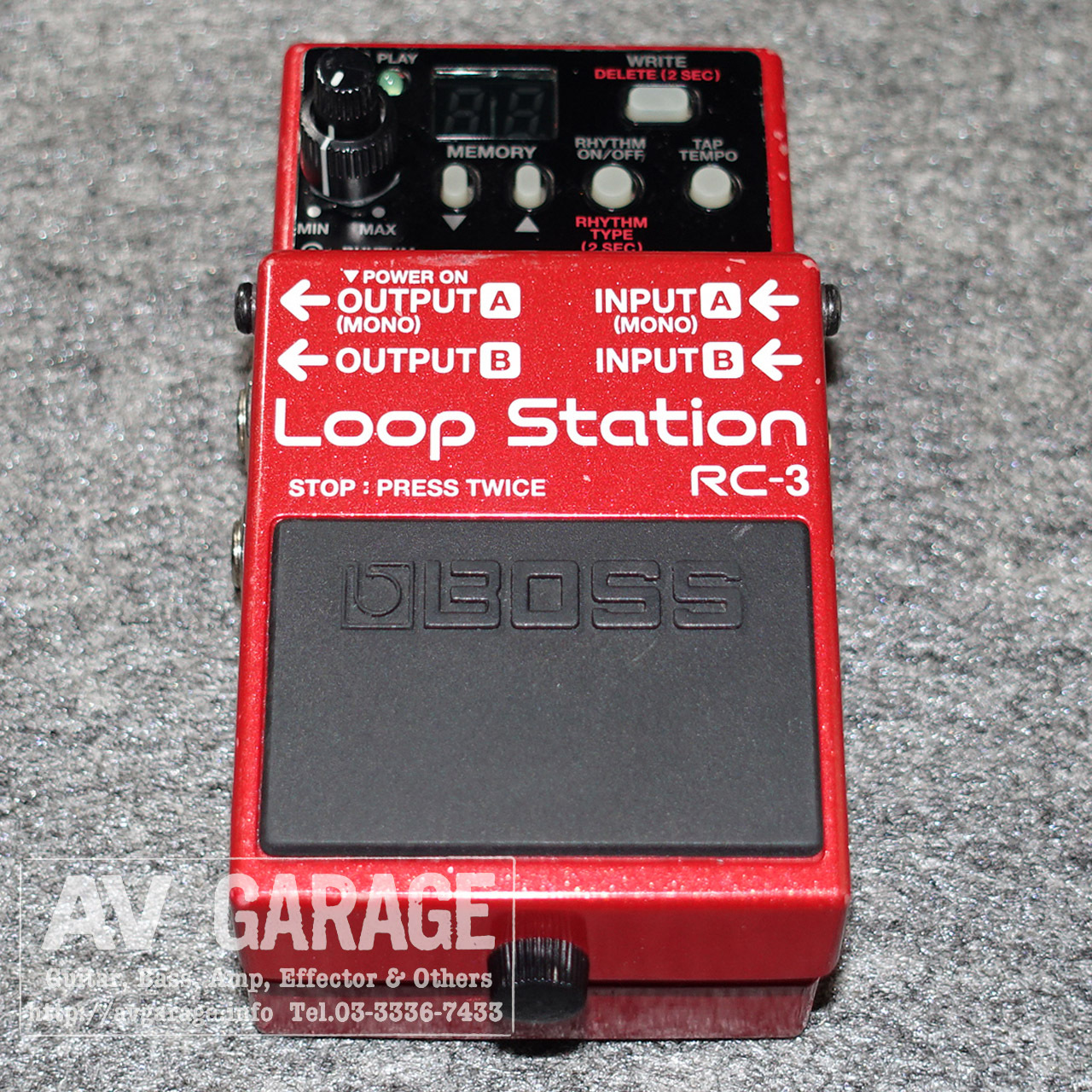 BOSS RC-3 Loop Station（中古）【楽器検索デジマート】