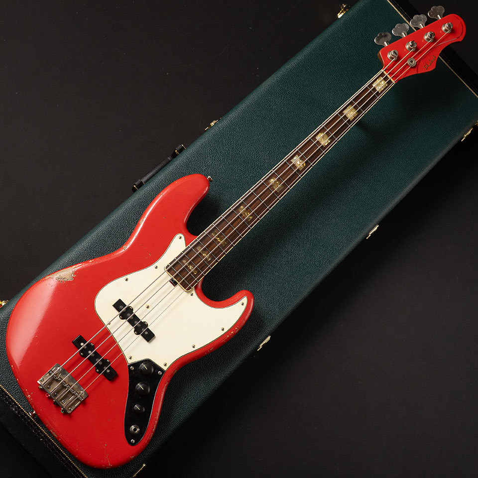 Shabat Guitars Cougar Bass Fiesta Red Matching Head（新品）【楽器