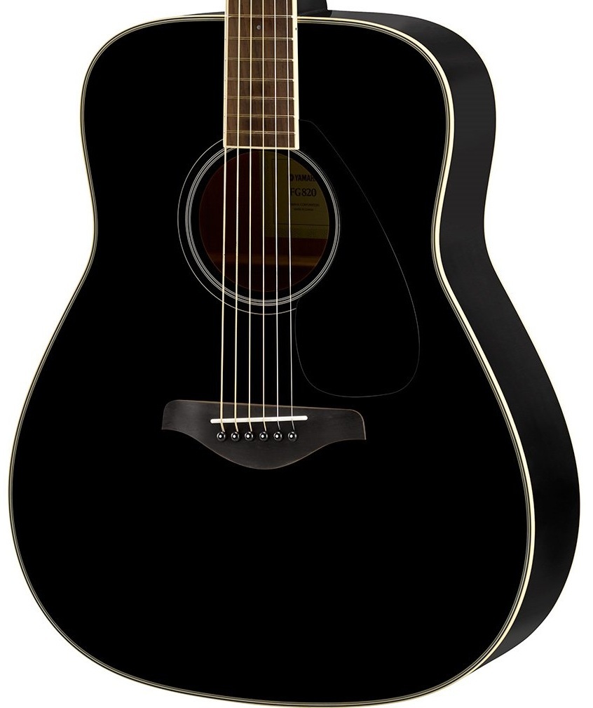 YAMAHA FG820 (BL/ブラック)（新品）【楽器検索デジマート】