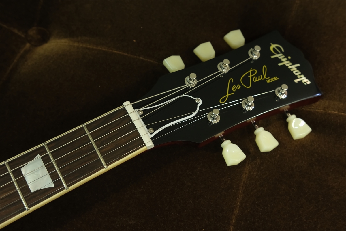 メンテ済｜Epiphone レスポールスタンダード ダークブラウンバースト Epiphone Les Paul Standardのメンテナンスとサウンドチェック
