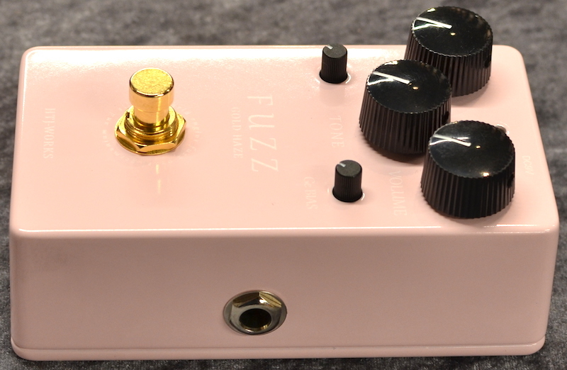 HTJ-WORKS GOLD HAZE FUZZ -Gelmanium & Silicon engine ～Light Pink