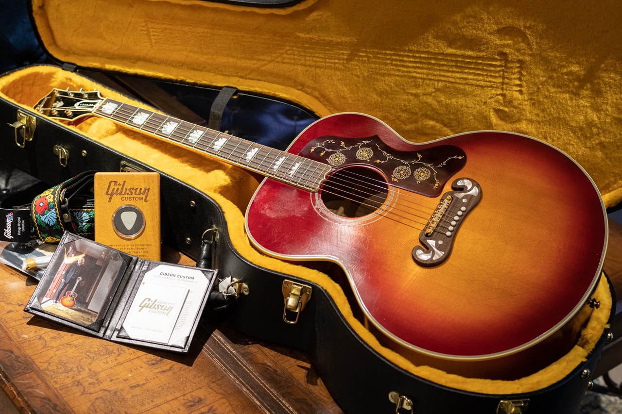 Gibson Jimmy Page 1964 SJ-200 Collector's Edition Cherry Tea
