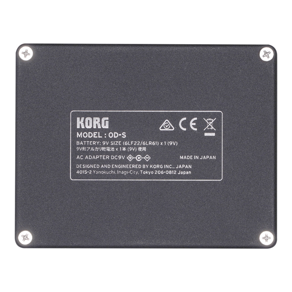 KORG Nu:Tekt OD-S BK [NUTUBE OVERDRIVE BK]（新品/送料無料）【楽器