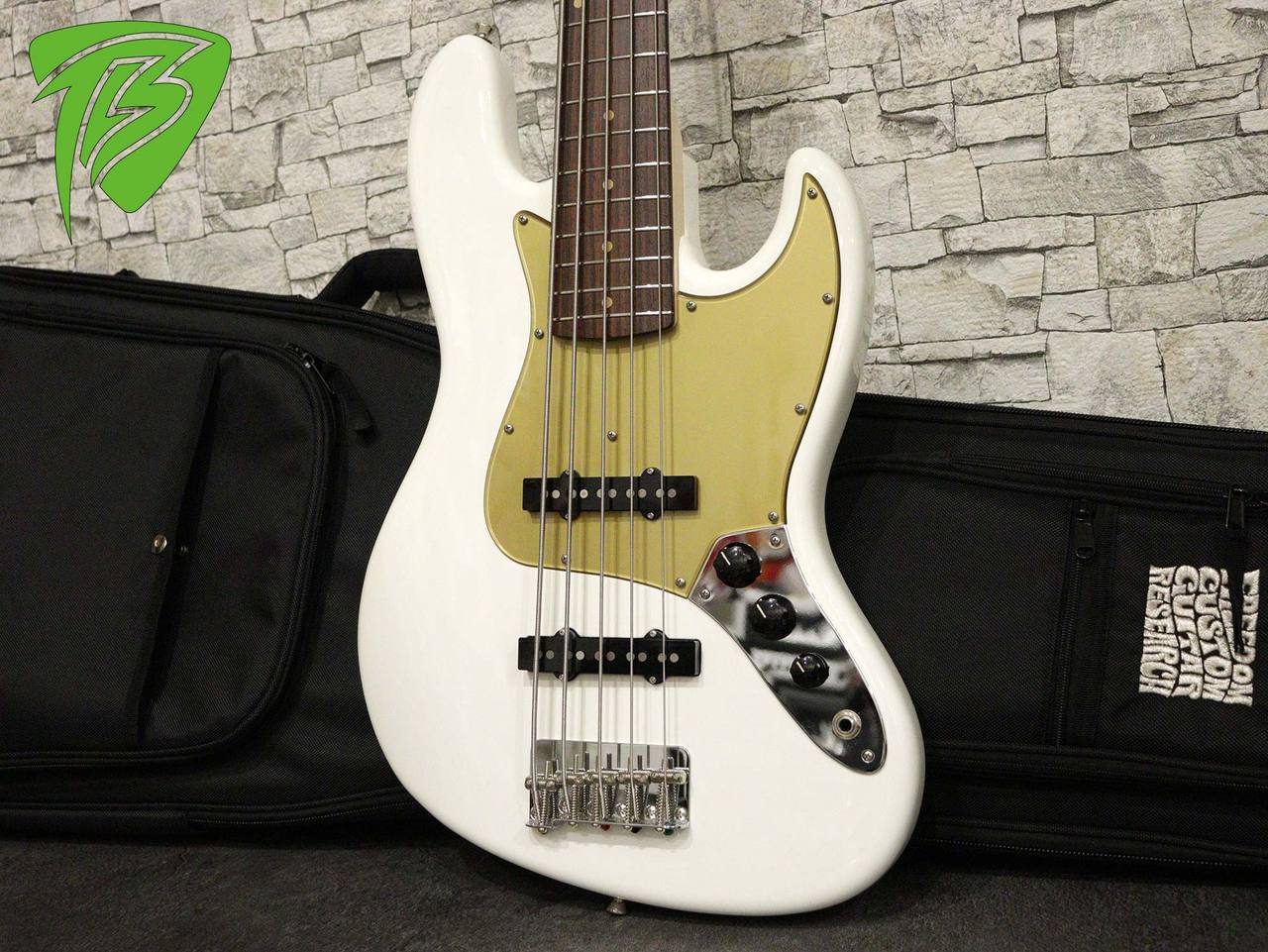 FREEDOM CUSTOM GUITAR RESEARCH O.S. Retro Series JB 5st. MH White
