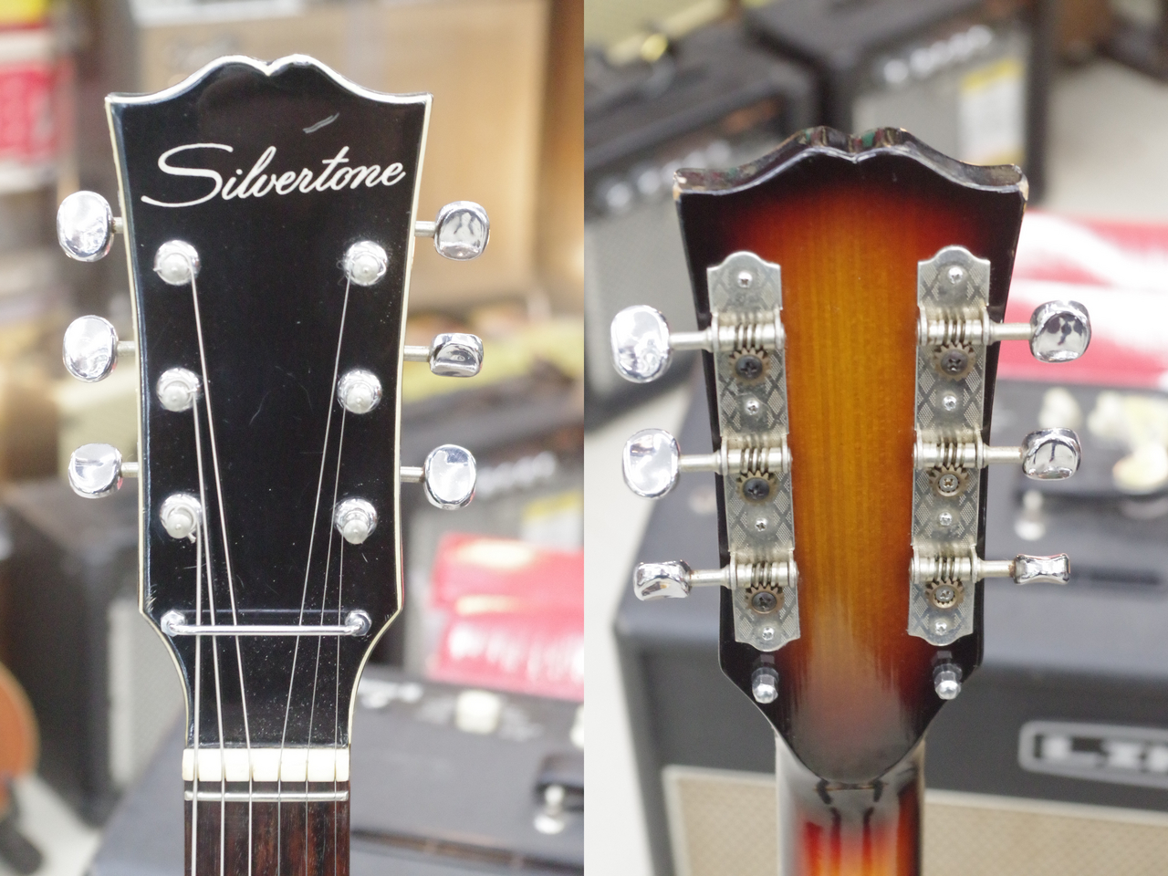 Silvertone Silvertone セミアコースティックギター Model 319-14559