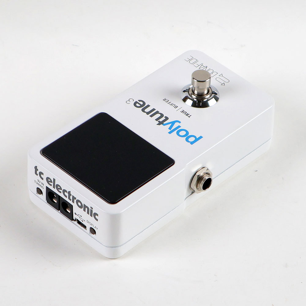 tc electronic polytune 3 　チューナー　used 良品 tc electronic 【中古】 tc electronic PolyTune 3 バッファー