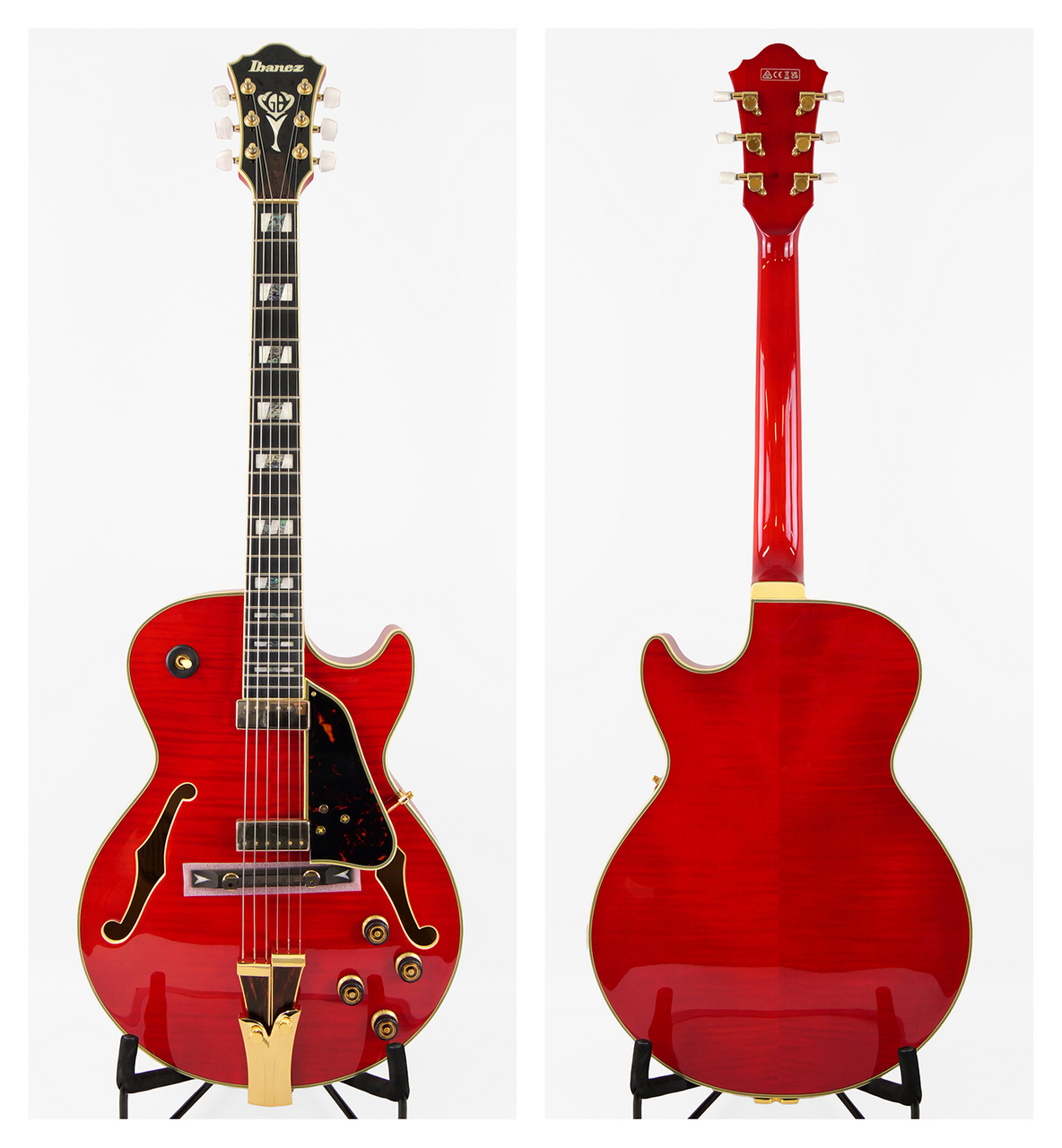 Ibanez GB10SEFM-SRR George Benson Signature (Sapphire Red)（新品