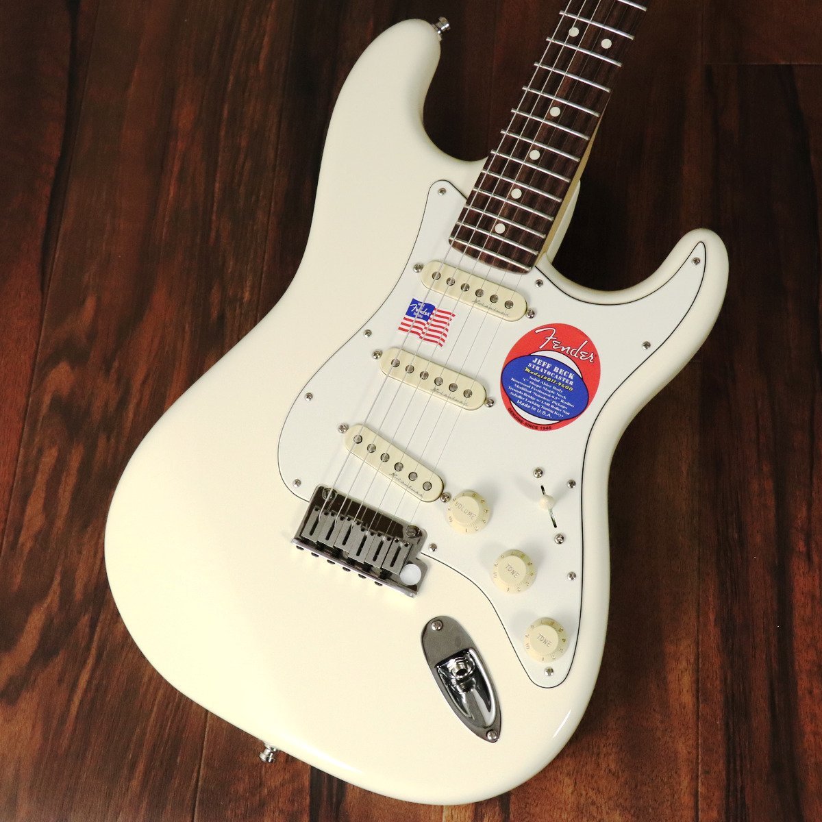 Fender Jeff Beck Stratocaster Olympic White American Artist Series 【梅田店】