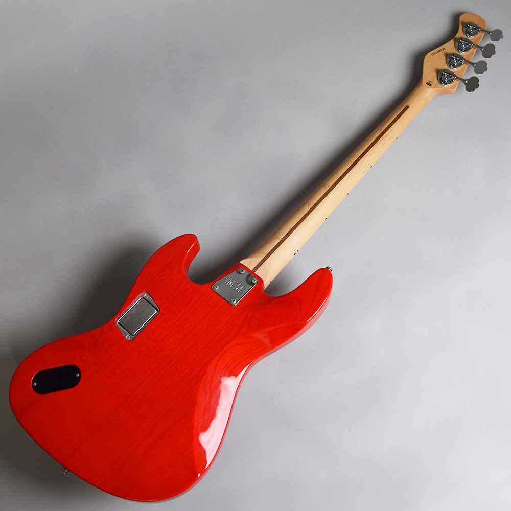 EDWARDS E-T-125BZ/See Thru Festa Red エレキベース〔 中古 