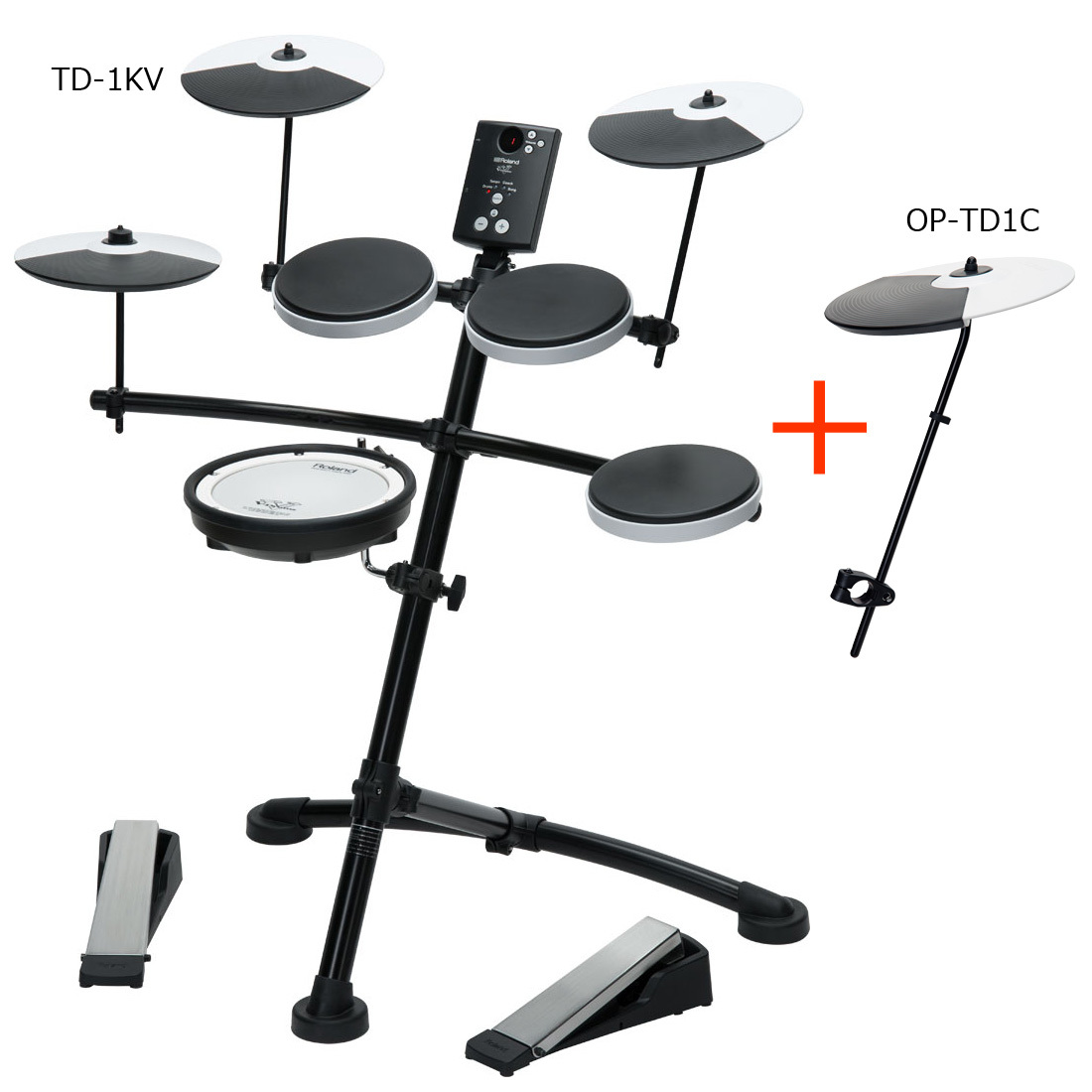 Roland V-Drums TD-1KV OP-TD1C追加 3シンバルセット 【WEBSHOP