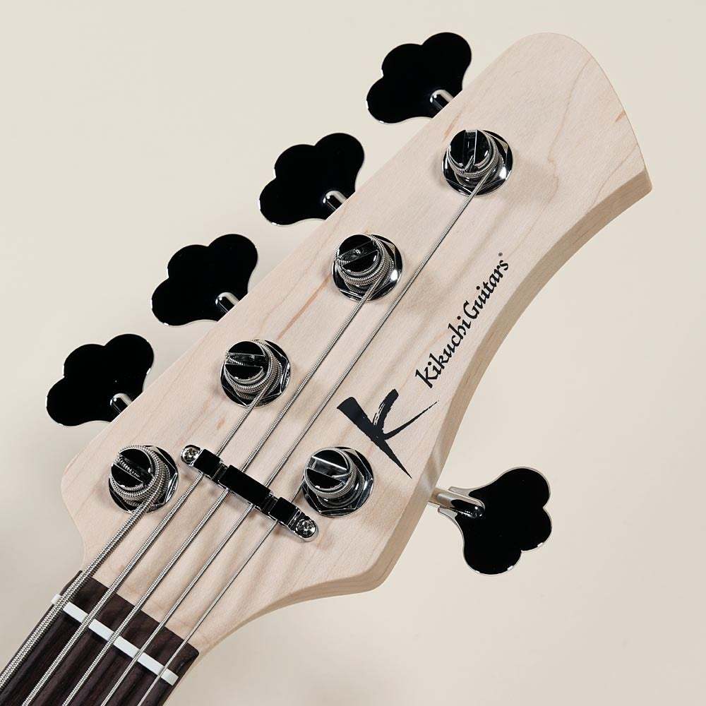Kikuchi Guitars Hermes Series RV5 5st Alder Rosewood Olympic White