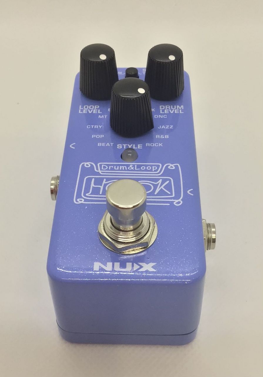 nux NDL-3 HOOK ルーパー ドラムマシン搭載 ミニペダル リズム