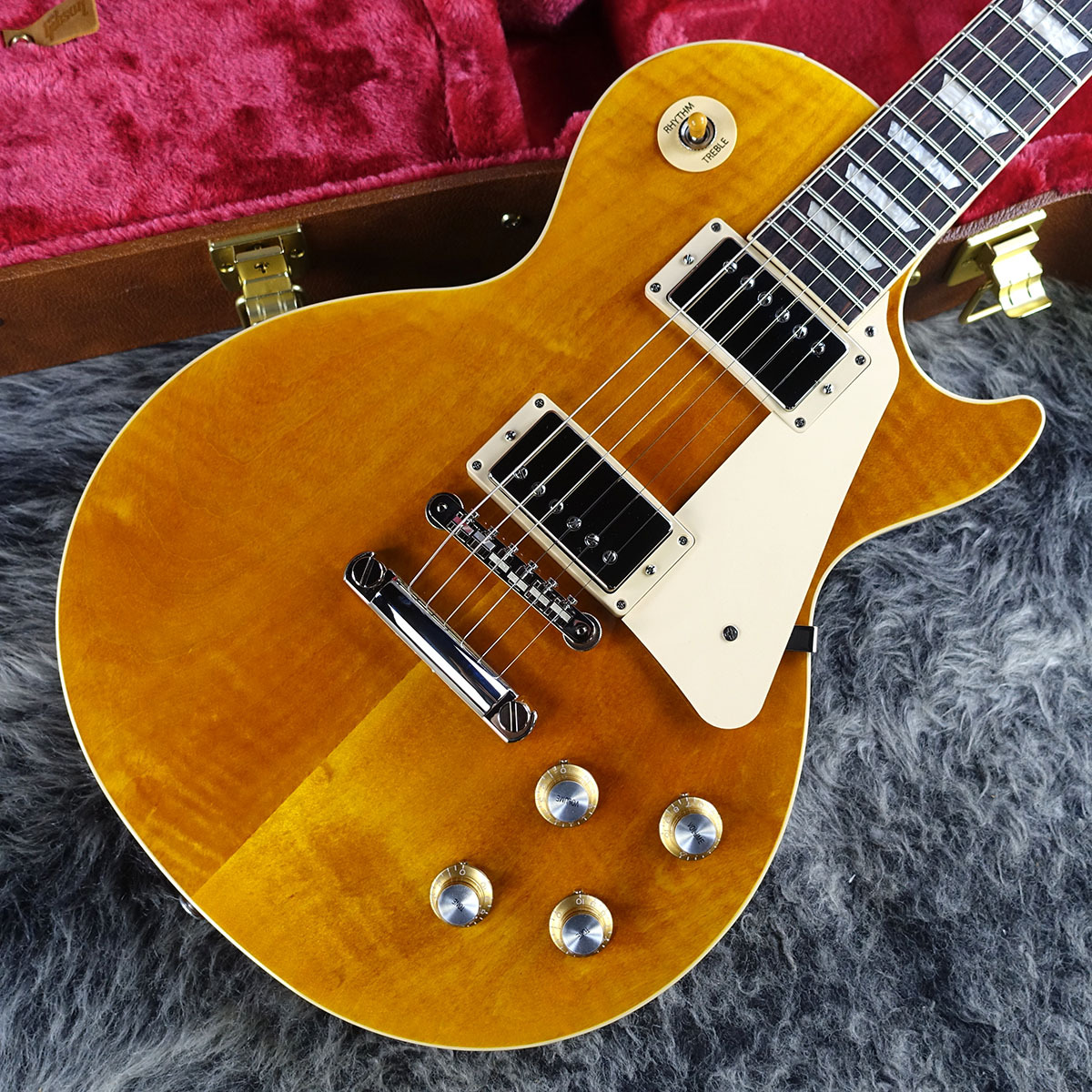 Gibson Les Paul Standard 60s Figured Top Honey Amber（新品/送料