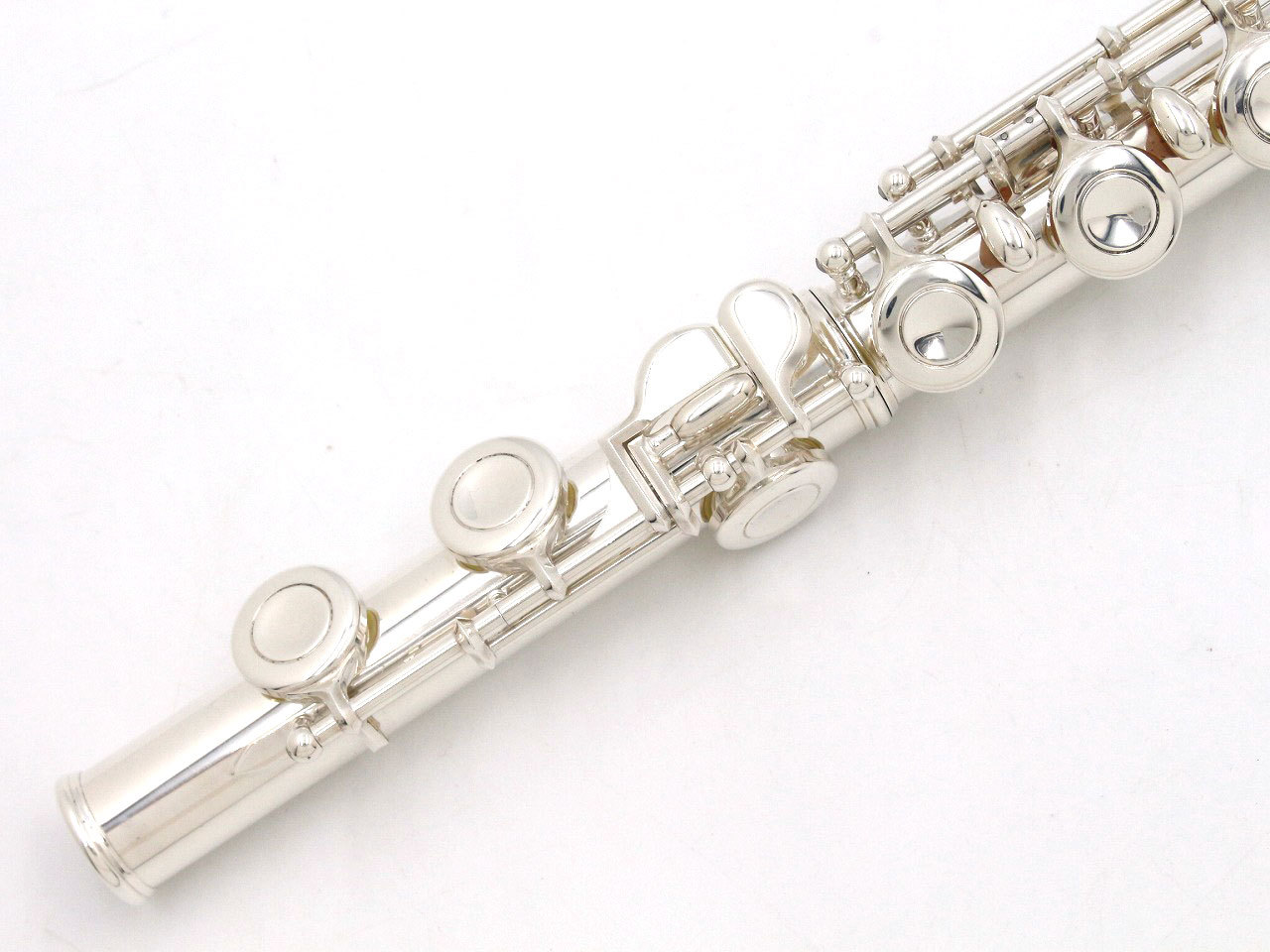 【全タンポ交換・調整済】頭部管銀製 SANKYO 三響 エチュード フルート Sankyo フルート ETUDE CC 頭部管銀製 全タンポ交換済み 【横浜店