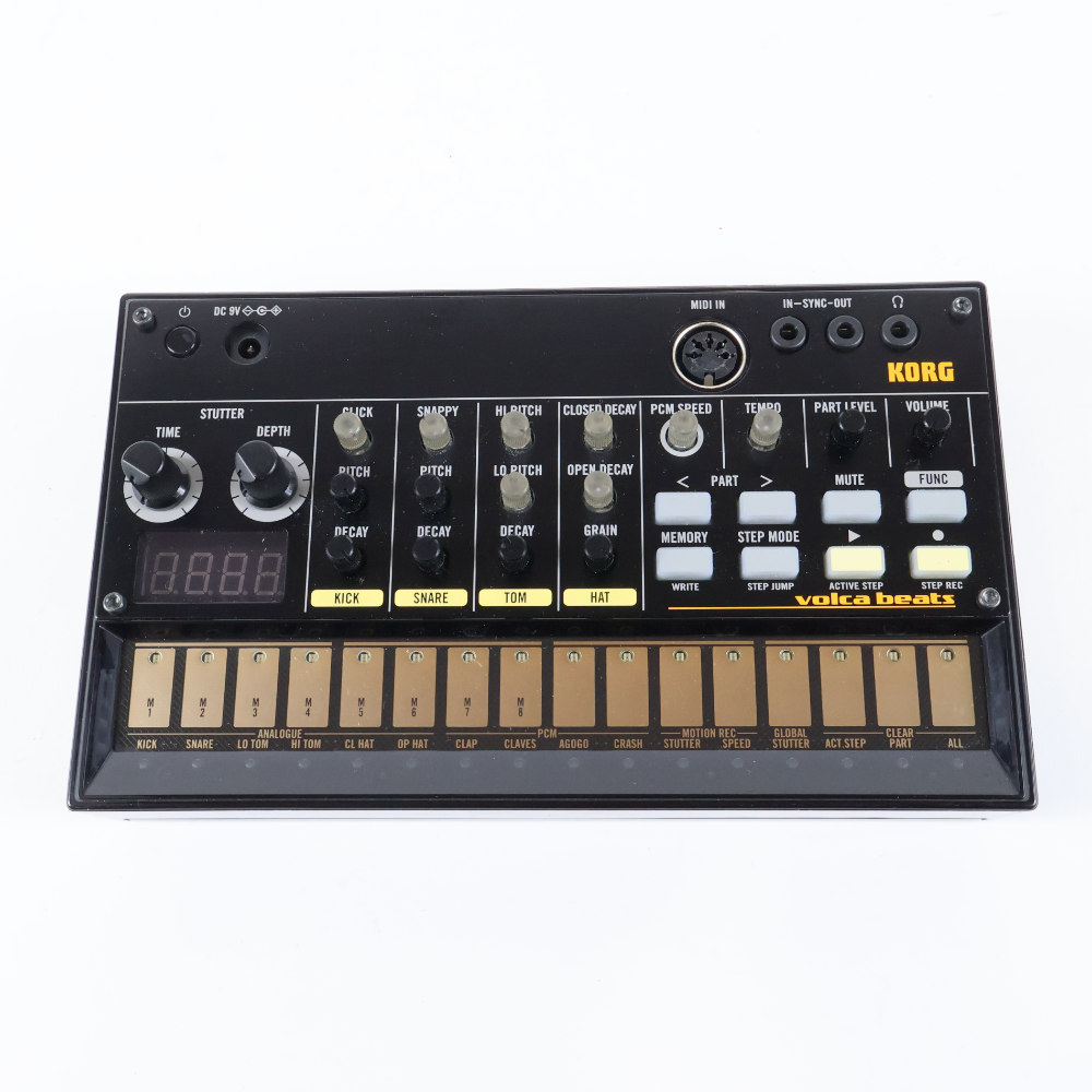 KORG volca beats アナログリズムマシン KORG 【中古】 アナログリズムマシン KORG volca beats コルグ