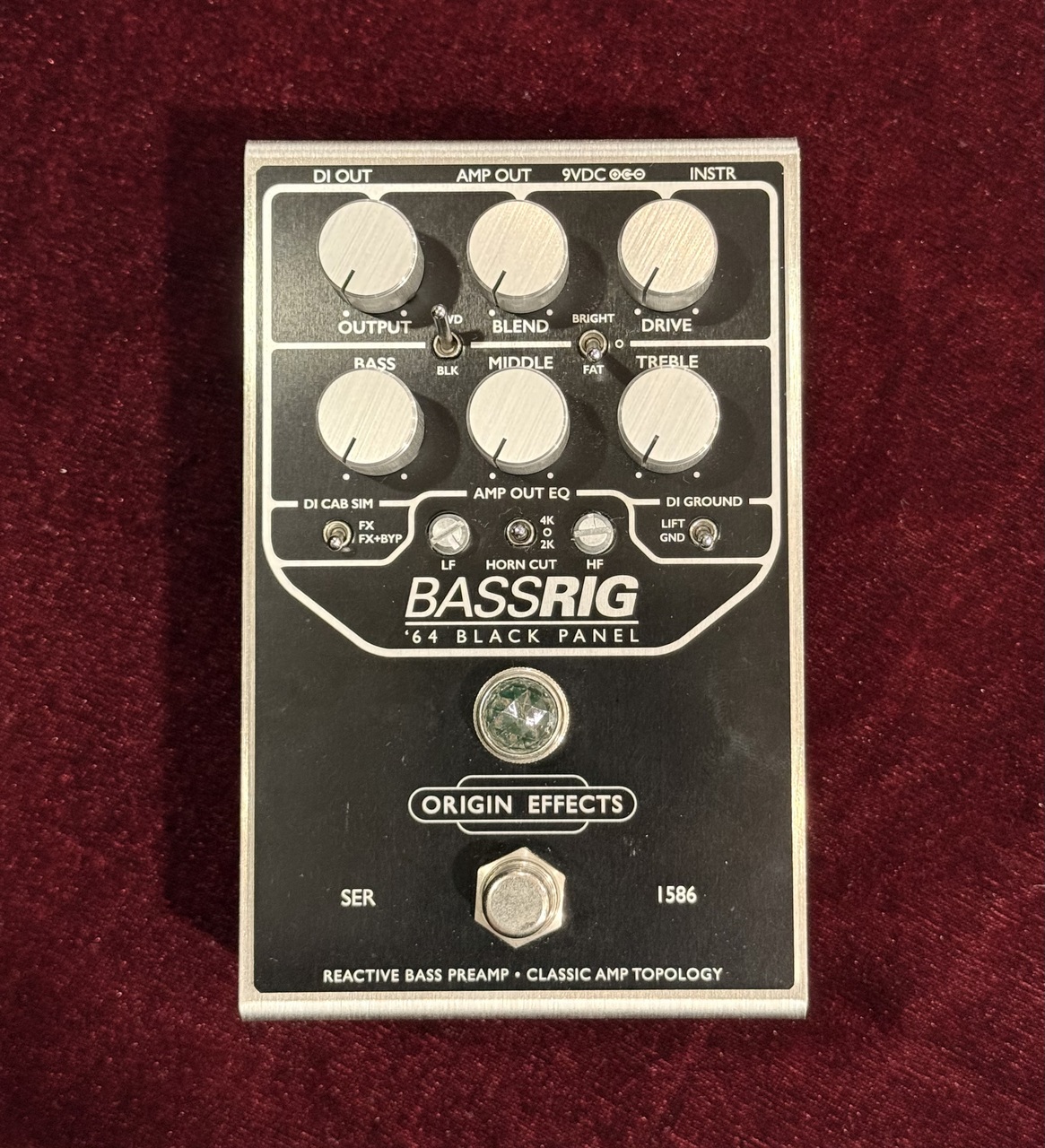 ORIGIN EFFECTS BASSRIG `64 BLACK PANEL（中古）【楽器検索デジマート】