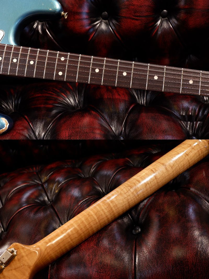 Xotic XSC-2 Master Grade Flame Maple Neck Heavy Aged ~Vintage Lake