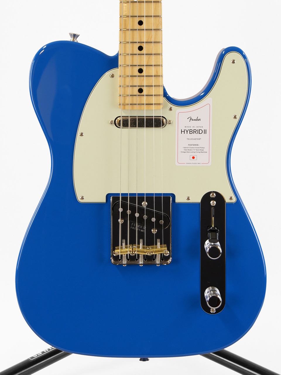 photogenic テレキャスター ブルー 美品 ソフトケース付き Fender Made in Japan Hybrid II Telecaster 2025 (Forest Blue