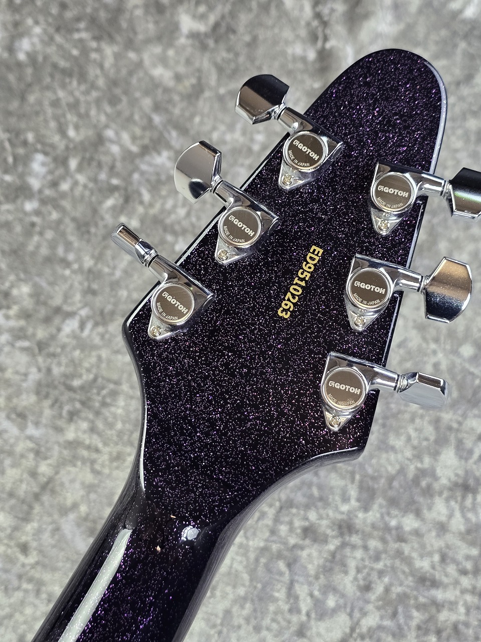 EDWARDS E-FV CTM - Purple Sparkle -【クロサワ楽器限定 カスタム