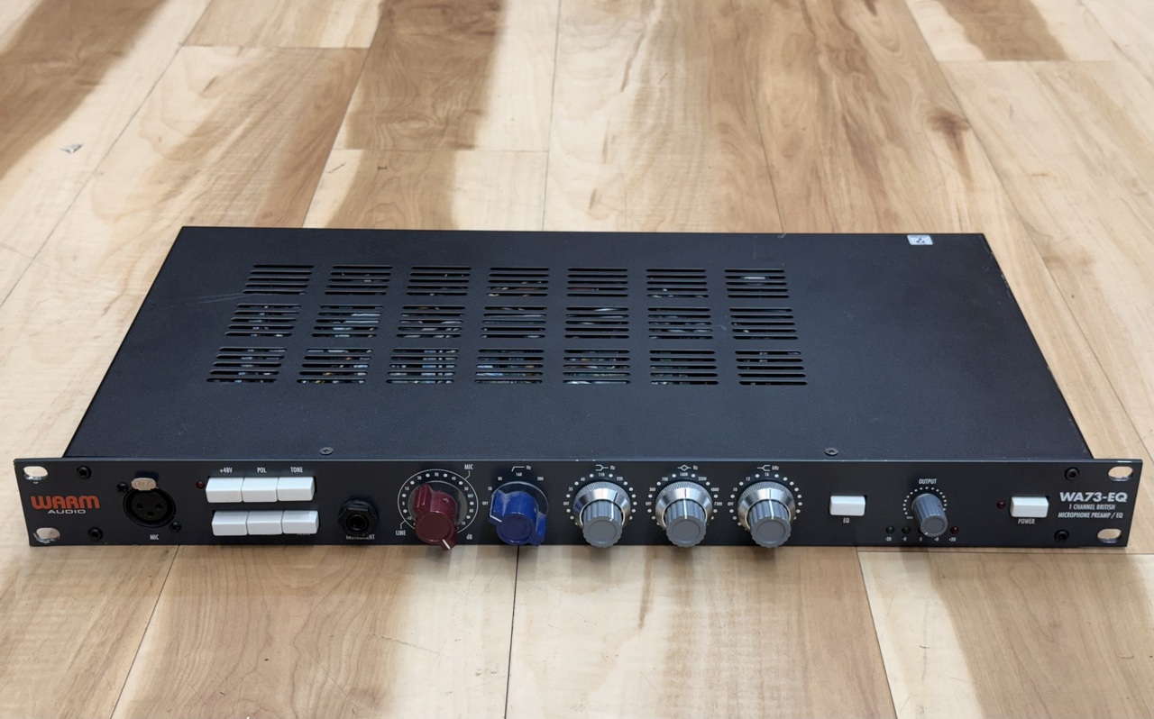 【美品】WARM WA73-EQ マイクプリアンプ Neve 美品】WARM WA73-EQ マイクプリアンプ Neve - メルカリ