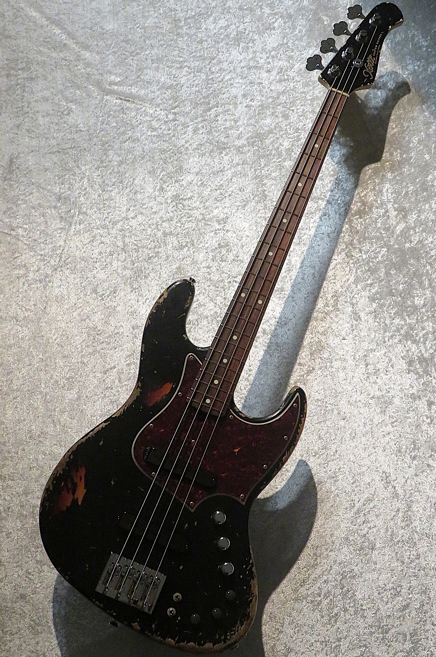 Xotic XJ-1T 4st Alder/R -Black over 3TB MH- #3416【Raw Vintage P.U