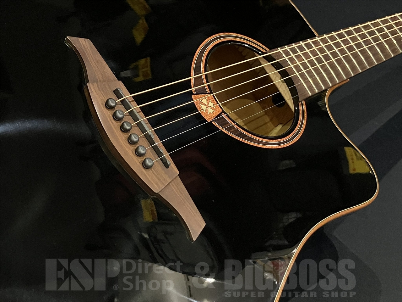 LAG Guitars T118DCE-BLK（新品/送料無料）【楽器検索デジマート】