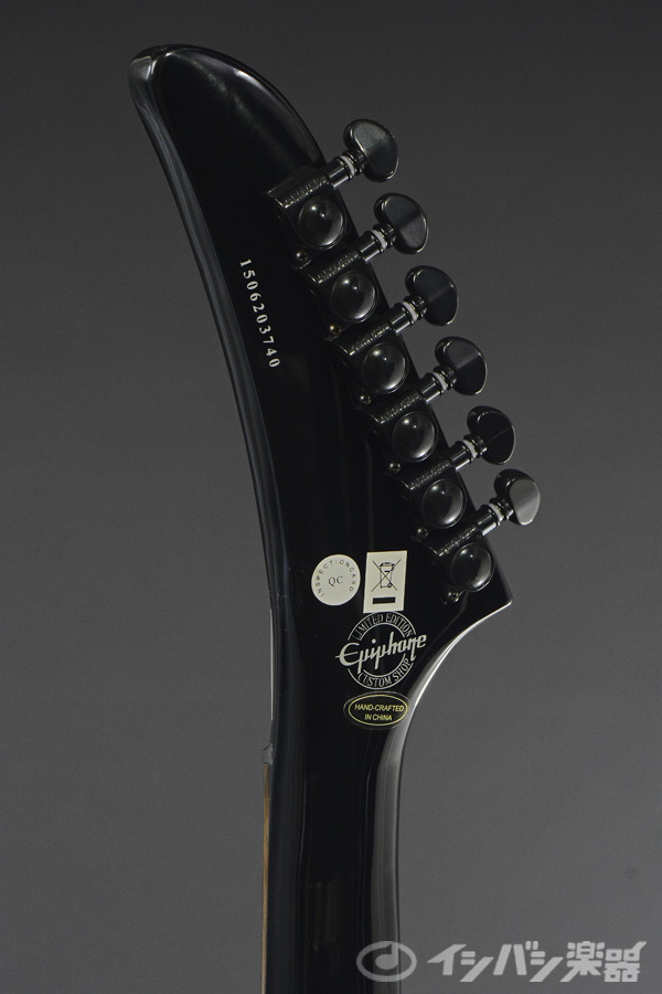 Epiphone Limited Edition 1984 Explorer EX Ebony 《11/7値下げ