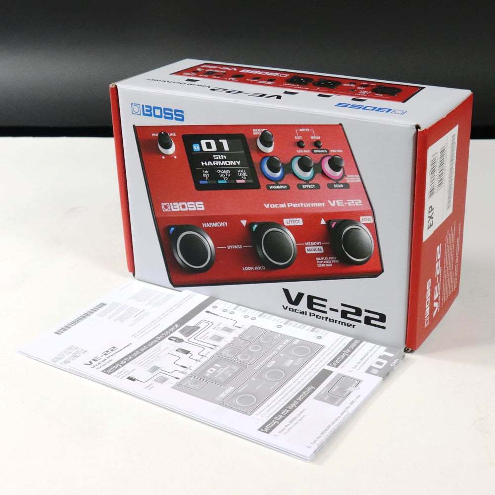 BOSS VE-22 Vocal Performer （中古）【楽器検索デジマート】