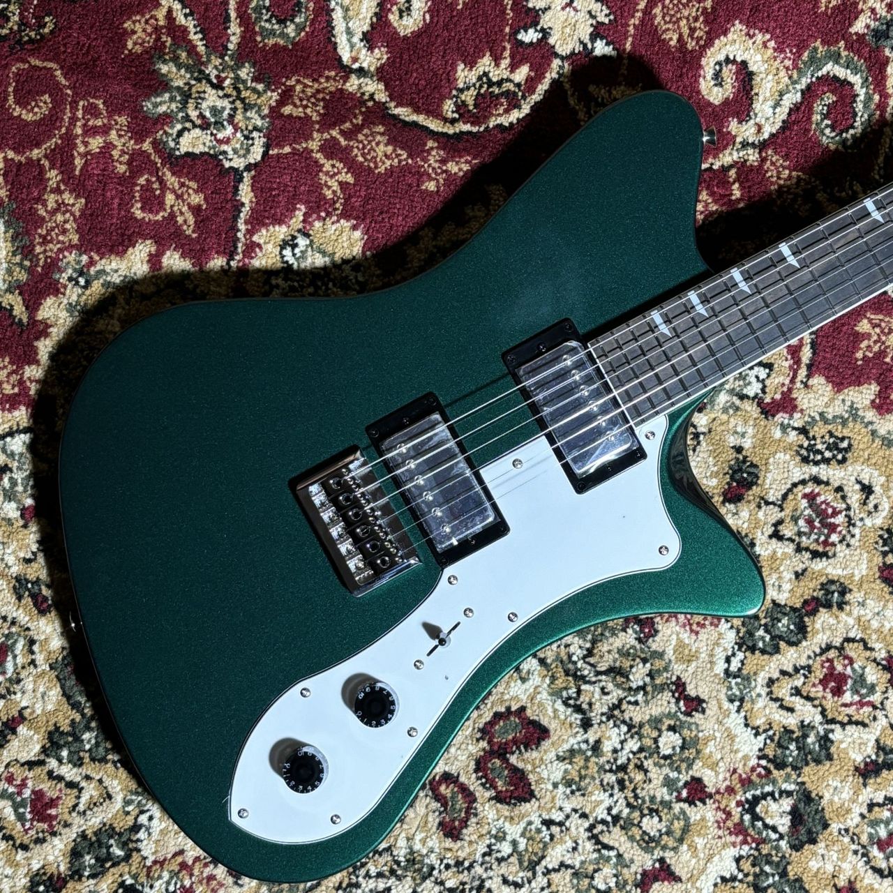 RYOGA SKATER Deep Forest Green エレキギター ハムバッカー ベイクド