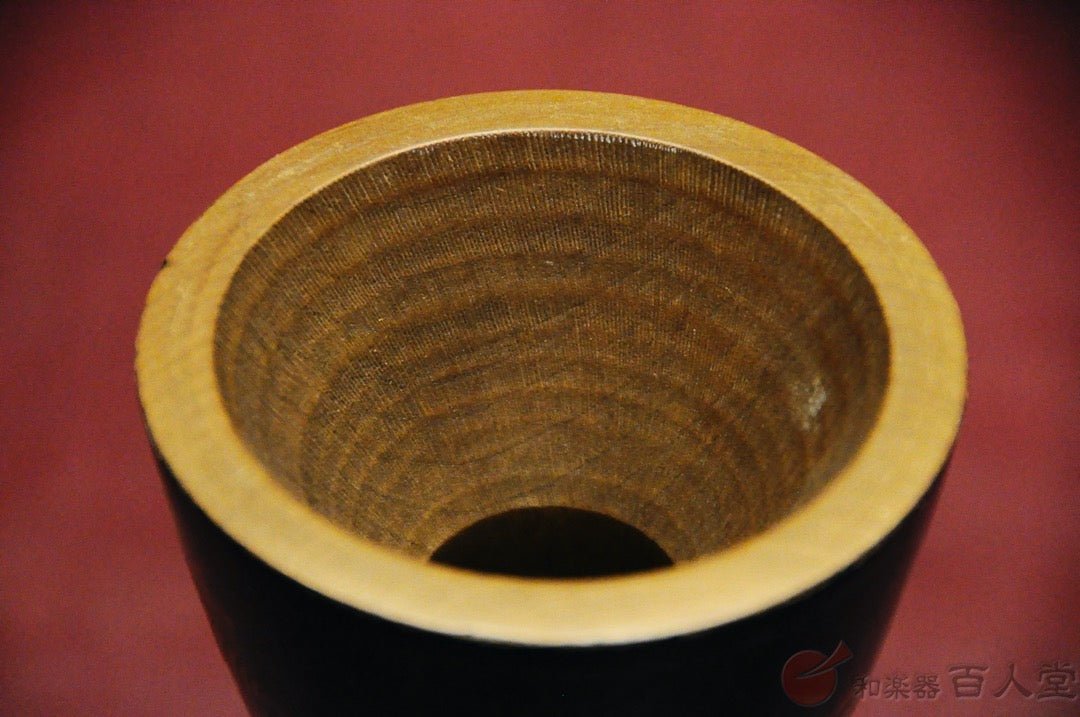 小鼓胴 【和楽器大決算SALE!!】小鼓古胴 貝紋様蒔絵（ビンテージ